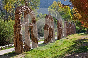 Crosses at El Santuario de Chimayo in New Mexico