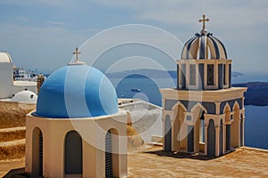 The crosses of Greek churches