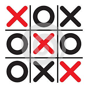 Crosses and zeros funny game