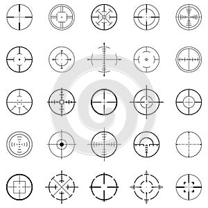 Crosshairs photo