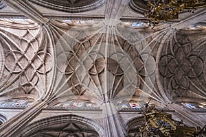 The crossing of naves of Cathedral Nuestra Senora de la Asuncion