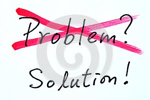 Crossing out problem and finding the solution