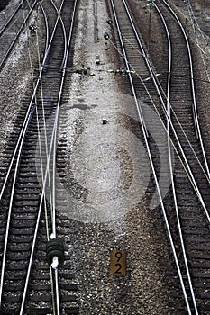 Crossing railways