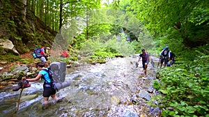 Crossing the River