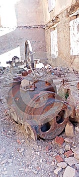 Crossley engine of old mine