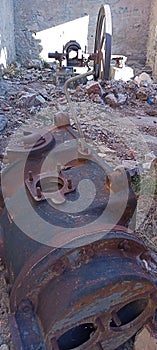 Crossley engine of old mine