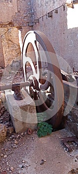 Crossley engine of old mine