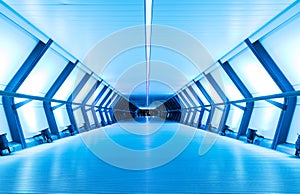 Crossrail at night, Canary Wharf, London, United Kingdom