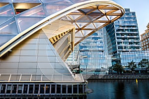 Crossrail Place in Canary Wharf