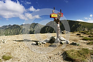 The Crossroad in the Mountains
