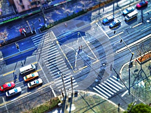 The crossroad of shanghai