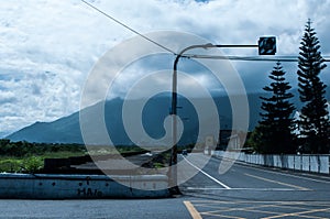 Crossroads and mountains