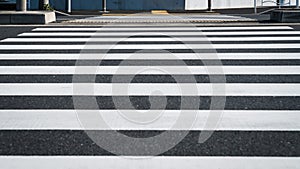 Crosswalk on the road