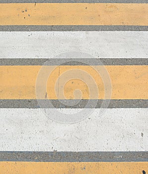 Crosswalk on the road Pedestrian pathway on a street crossing