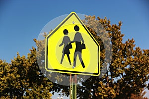 Crosswalk sign