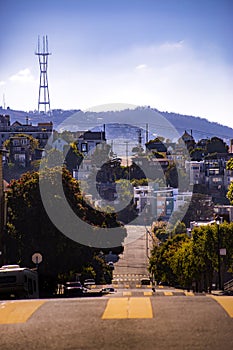 Crosswalk Tower San Fran photo