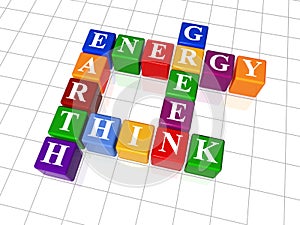 Crossword 26 - energy, Earth, think, green