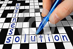 Crossword - business and solution