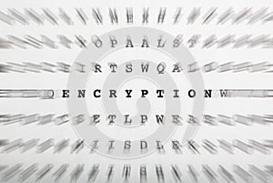 Crossword letters, focus on word encryption