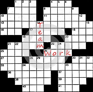 Crossword message