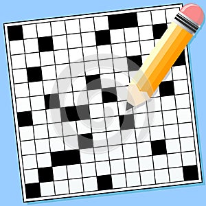 Crossword Puzzle photo