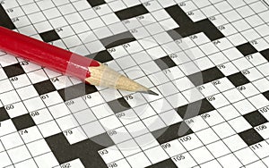 Crossword Puzzle photo