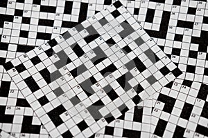 Crossword puzzles photo