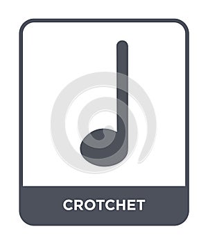 crotchet icon in trendy design style. crotchet icon isolated on white background. crotchet vector icon simple and modern flat