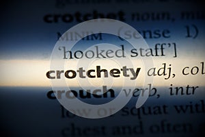 Crotchety