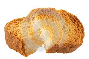Crouton rebaked bread, broken, paths