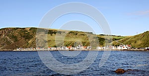 Crovie, a small fishing village in Scotland