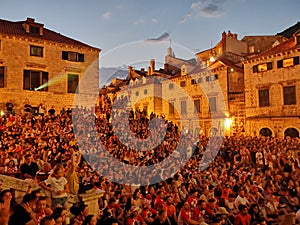 CROvsRUS, worldcup2018, Dubrovnik