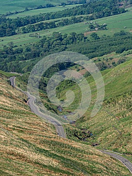 On the Crow Road in Campsie Fells