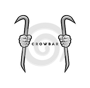 Crowbar design illustration
