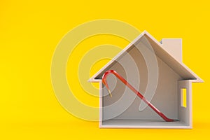 Crowbar inside house cross section