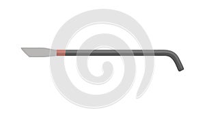 Crowbar Tool, Demolition and Leverage, vector design Generative AI