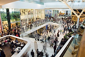 La folla centro commerciale 