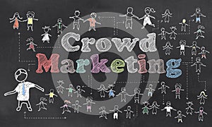 Crowd Marketing Illustration