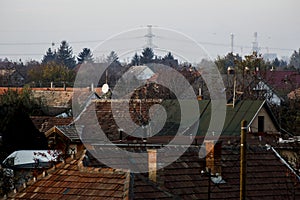 The crowded agglomeration flats