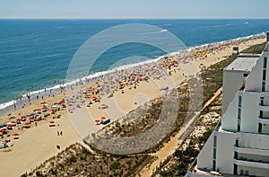 Crowded Beach