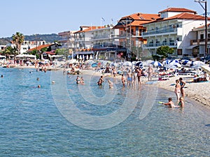 Crowded Beach