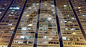 Crowded Blocks of Residential Buildings