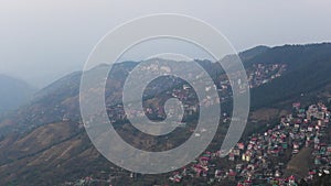 Crowded buildings in Shimla