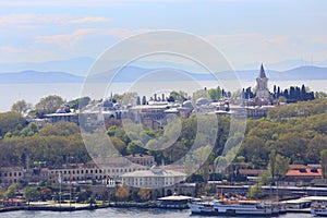 Crowded city of istanbul