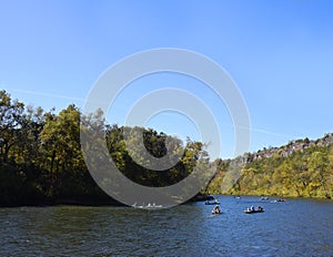 Crowded Fly Fishing on White River