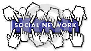 Crowded social network