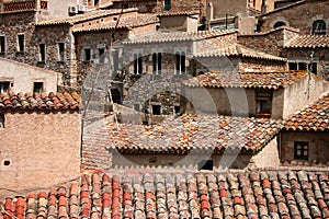 Crowded Spanish Houses