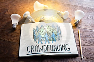 Crowdfunding Concept