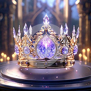 A magical queen crown