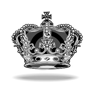 Crown Black And White King Queen Vector Crown Black And White